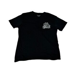 The Kid LAROI TKL Official Tour Merchandise Black Graphic T-Shirt Mens Large